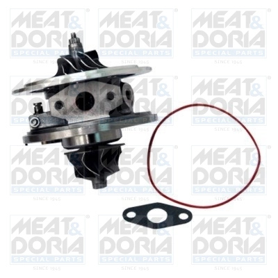Core assembly, turbocharger
